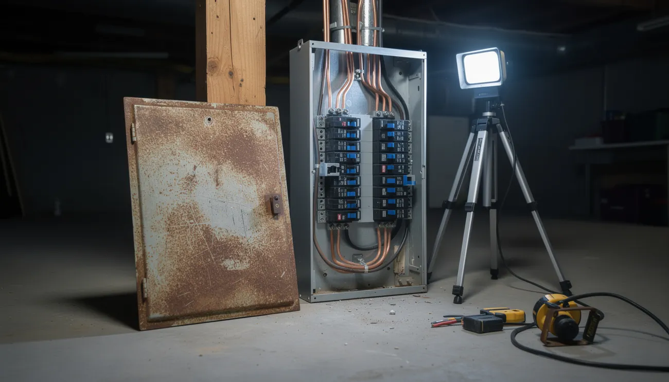 200 amp panel upgrade replacing an old fuse panel